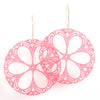 Flower Bomb disc earrings