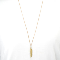 Feather Drip necklace