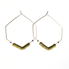 Desert Landing Hoop earrings