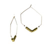 Desert Landing Hoop earrings